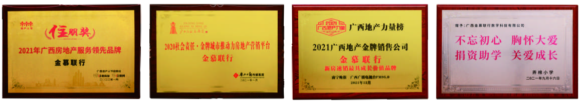 2021 年企业奖项展示