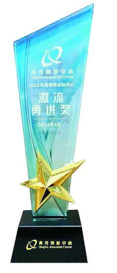 2024 年激流勇进奖奖杯